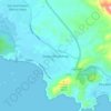 Mapa topográfico Ixtapa Zihuatanejo, altitud, relieve