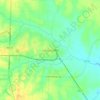 Mapa topográfico Curuzú Cuatiá, altitud, relieve