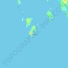 Mapa topográfico Quit Point, altitud, relieve