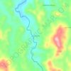 Mapa topográfico Bajo Bonito, altitud, relieve