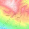 Mapa topográfico Pachilla, altitud, relieve