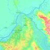 Mapa topográfico Limpio, altitud, relieve