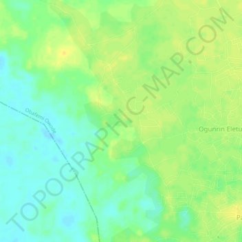 Mapa topográfico Torotoro, altitud, relieve