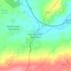 Mapa topográfico Shipton-under-Wychwood, altitud, relieve
