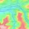 Mapa topográfico Lightpill, altitud, relieve