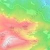 Mapa topográfico puig d'en Galileu, altitud, relieve