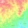 Mapa topográfico Tlogosari, altitud, relieve