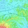 Mapa topográfico 南郷, altitud, relieve