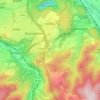 Mapa topográfico Milchenbach, altitud, relieve
