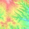 Mapa topográfico Can Mas, altitud, relieve