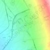Mapa topográfico Tabas, altitud, relieve