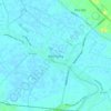 Mapa topográfico Kiến Giang, altitud, relieve