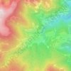 Mapa topográfico Untermoj, altitud, relieve