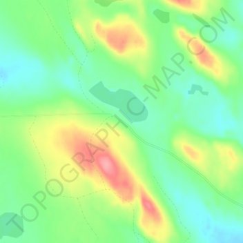 Mapa topográfico Sävsjön, altitud, relieve