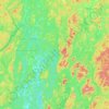 Mapa topográfico Île Laflamme, altitud, relieve