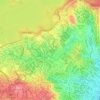 Mapa topográfico Payatas B, altitud, relieve