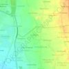 Mapa topográfico Sunampe, altitud, relieve
