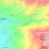 Mapa topográfico El Diviso, altitud, relieve