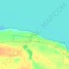 Mapa topográfico Manitou Beach, altitud, relieve
