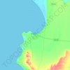 Mapa topográfico Paita, altitud, relieve