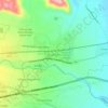 Mapa topográfico Paraje Nuevo, altitud, relieve