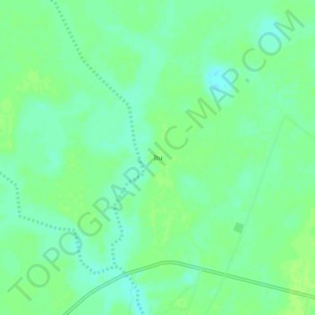 Mapa topográfico Itu, altitud, relieve