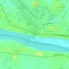 Mapa topográfico Akat, altitud, relieve