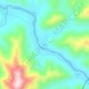 Mapa topográfico Naka, altitud, relieve