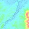 Mapa topográfico ທາລີ, altitud, relieve