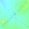 Mapa topográfico Thion, altitud, relieve