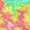 Mapa topográfico Hombachsmühle, altitud, relieve