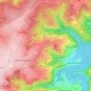 Mapa topográfico Hechelscheid, altitud, relieve