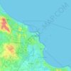 Mapa topográfico Veracruz, altitud, relieve