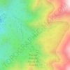 Mapa topográfico Salto de Apoquindo, altitud, relieve