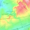 Mapa topográfico Stallen, altitud, relieve