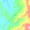 Mapa topográfico Palo Verde, altitud, relieve