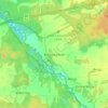 Mapa topográfico Kolonia Ldzań, altitud, relieve