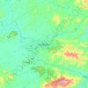 Mapa topográfico Phonsavan, altitud, relieve