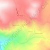 Mapa topográfico Totoras Wichi, altitud, relieve