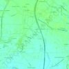 Mapa topográfico Terminon, altitud, relieve