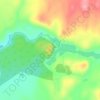 Mapa topográfico Mountain Peak, altitud, relieve
