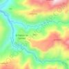 Mapa topográfico Belen, altitud, relieve