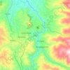 Mapa topográfico Licto, altitud, relieve