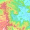 Mapa topográfico Khánh Vĩnh District, altitud, relieve