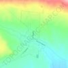 Mapa topográfico Río Pico, altitud, relieve