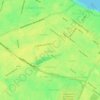 Mapa topográfico Gregores, altitud, relieve