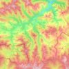 Mapa topográfico Viniegra de Abajo, altitud, relieve