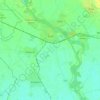 Mapa topográfico Šaľa, altitud, relieve