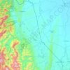 Mapa topográfico Tibú, altitud, relieve