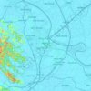 Mapa topográfico Ninh Bình, altitud, relieve